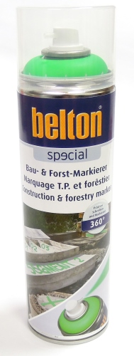 Belton sprej 360°  500 ml červ. značk.