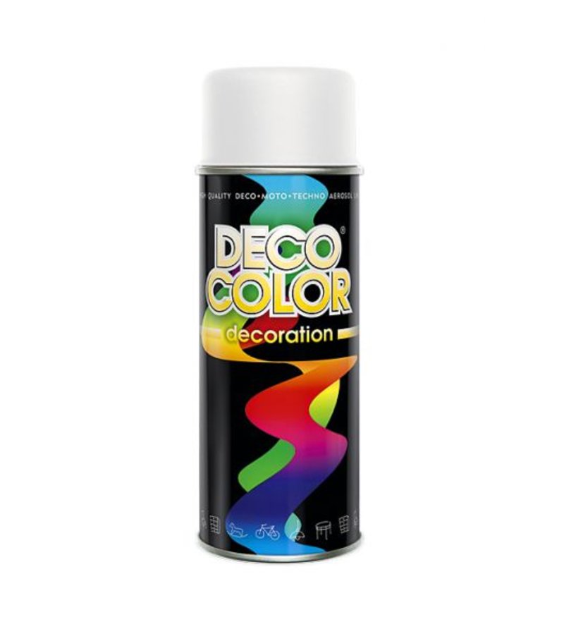 Spray Deco Color 400 ml RAL 9010 biely mat