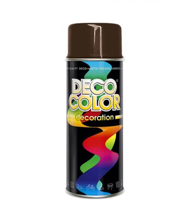 Spray Deco Color 400 ml RAL 8011 hnedý
