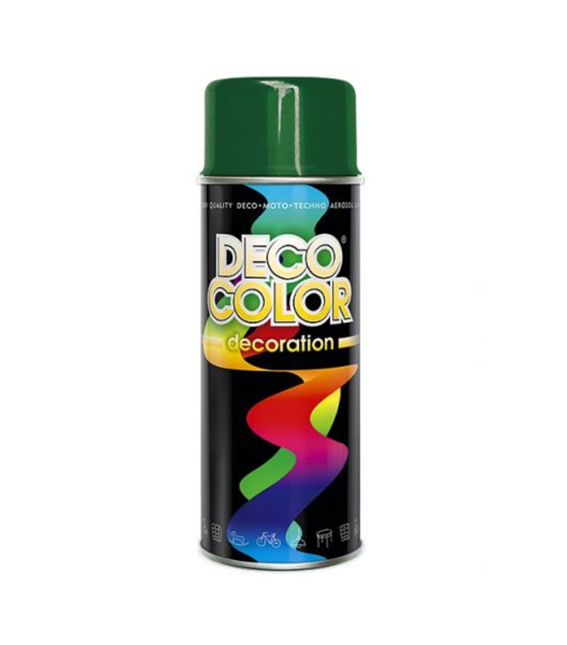 Spray Deco Color 400 ml RAL 6005 zelený tm.