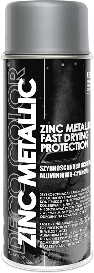 Spray Deco Color Zink metal 400ml opravný