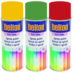 Spray Belton 400ml R3001 červená signálna
