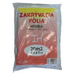 Zakrvacia plachta 4 x 5m 20my /0358/Inmal