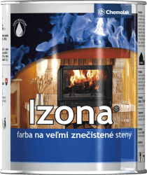 Izona mal. farba na zne. steny 0,75l